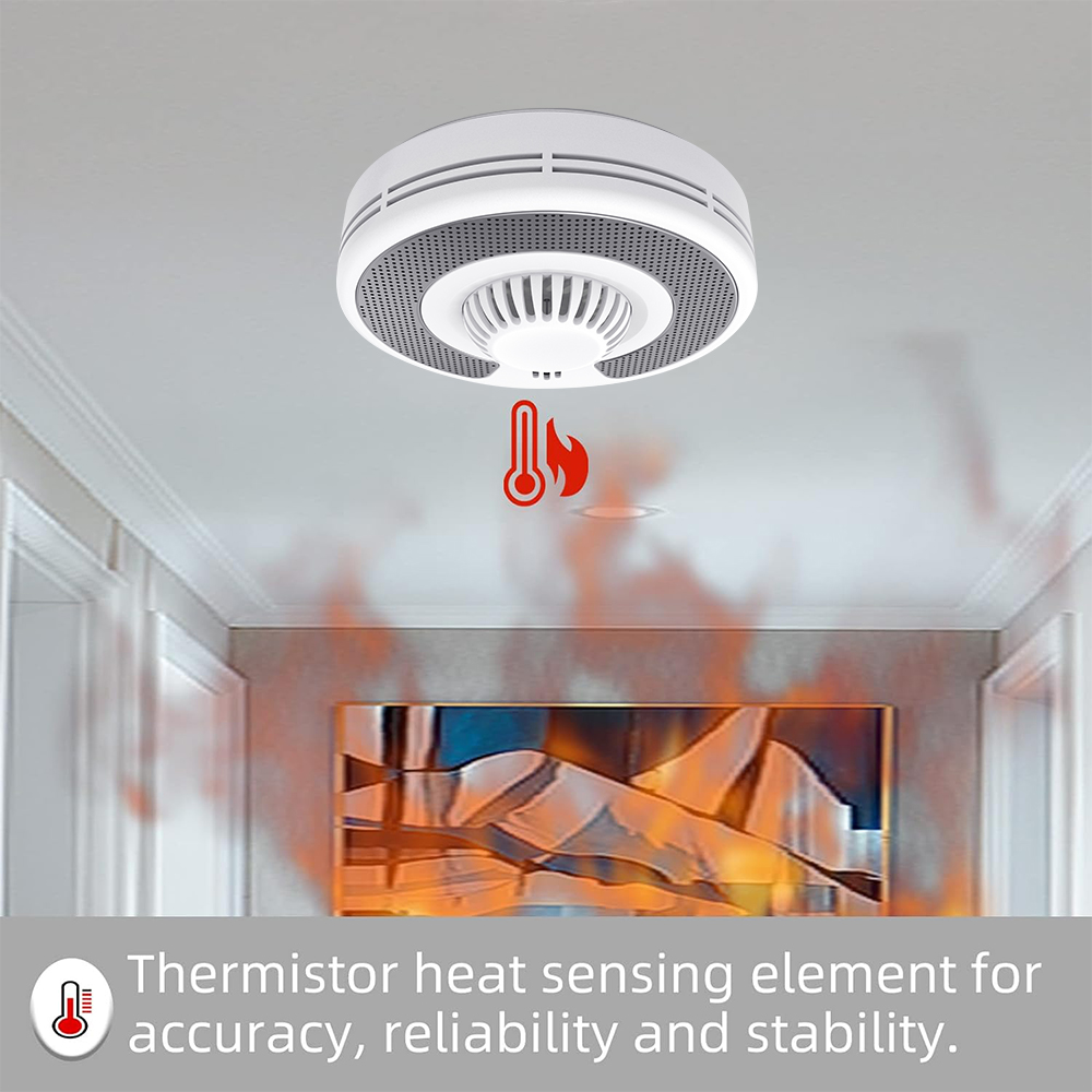 Беспроводная взаимосвязанная ( – обзор и цена Smoke Detector Interconnected