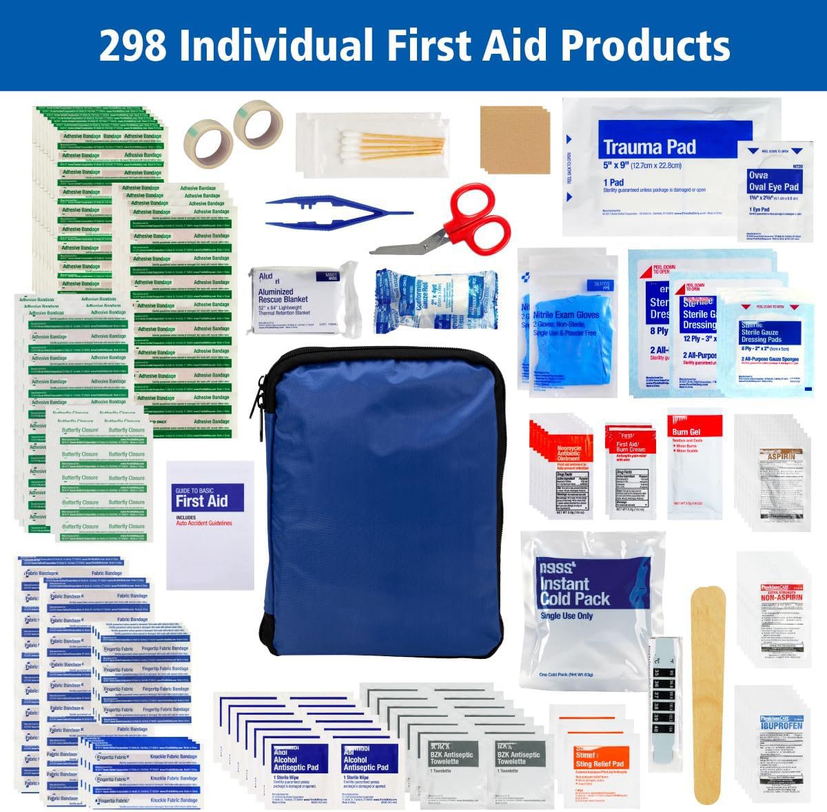 Набор для выживания Kebon KB50 – обзор и цена First Aid Bag Kit
