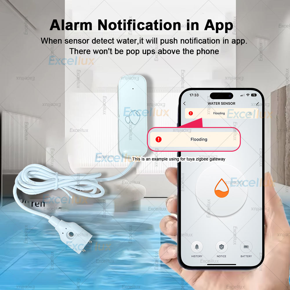 Умный датчик протечки воды Zig – обзор и цена Water Alarm Sensor