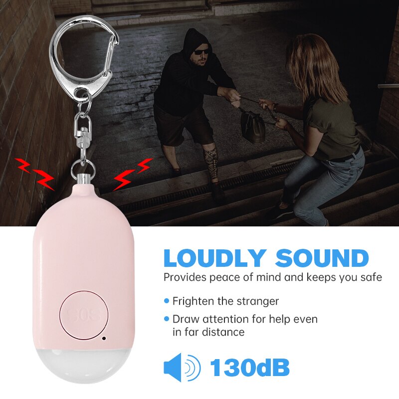 Персональная сигнализация SOS  – обзор и цена Personal Alarm Keychain