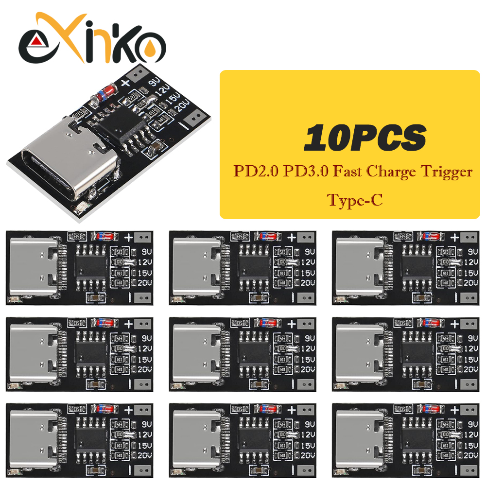1-10 шт. тип C PD2.0 PD3.0 три – обзор и цена Co Detector Plug