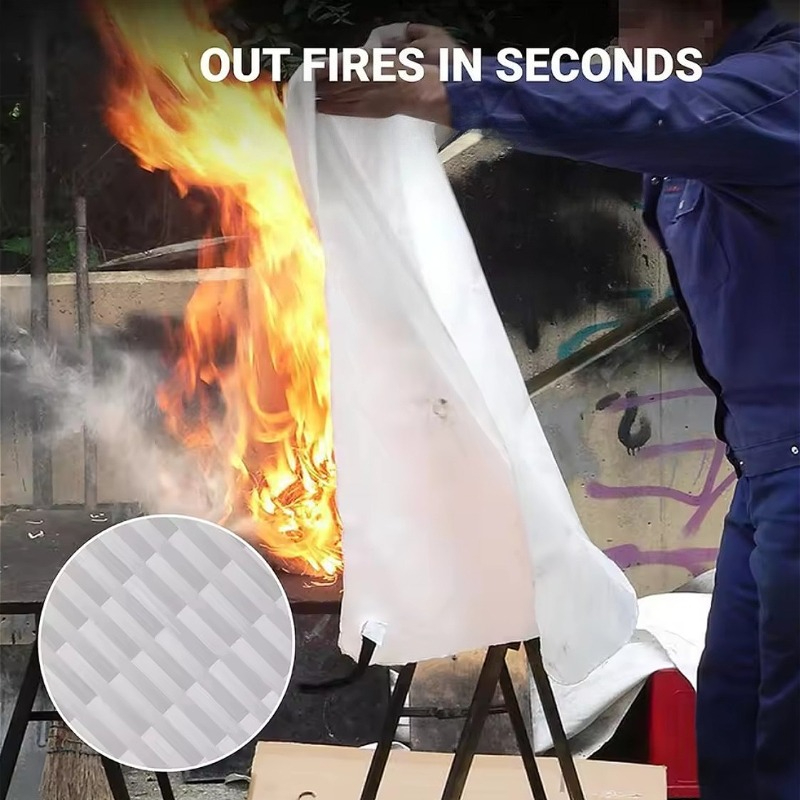 Огнезащитное одеяло из стеклов – обзор и цена Fire Blanket Kitchen