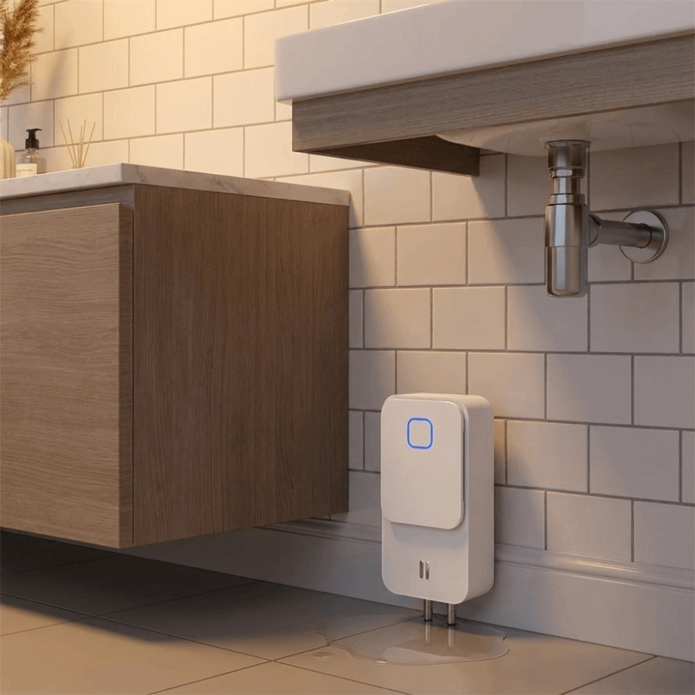 Датчик протечки воды с Wi-Fi п – обзор и цена Water Alarm Sensor