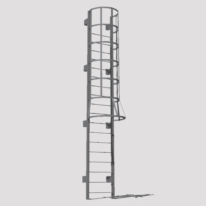 Промышленная уличная вертикаль – обзор и цена Fire Escape Ladder