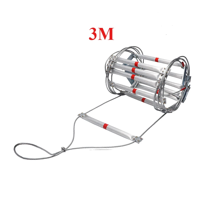 Прочная веревочная лестница 3M – обзор и цена Fire Escape Ladder