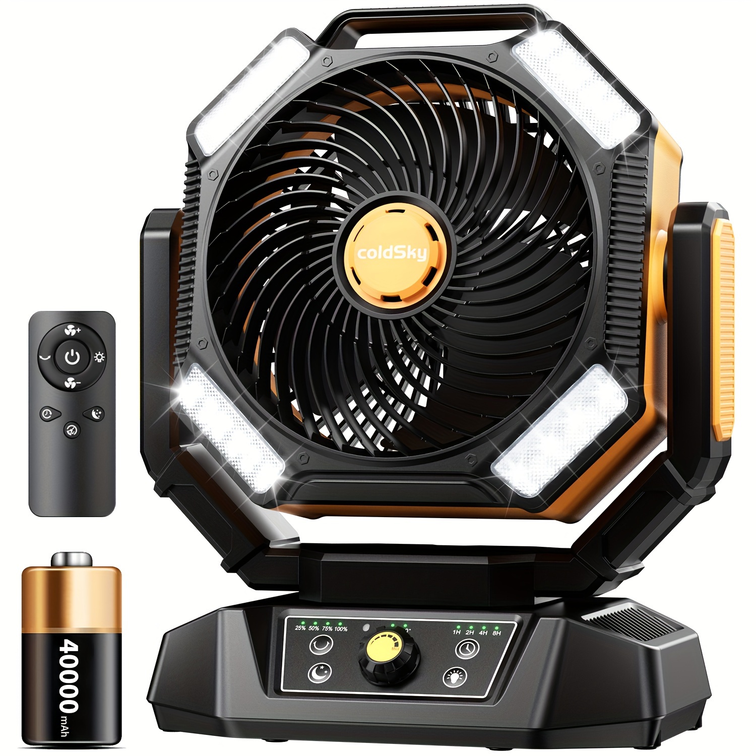 Вентилятор для кемпинга coldSk – обзор и цена Power Outage Light
