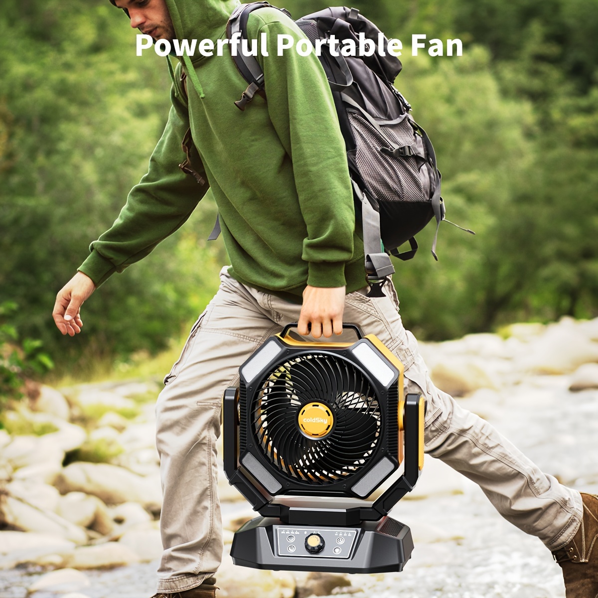 Вентилятор для кемпинга coldSk – обзор и цена Power Outage Light