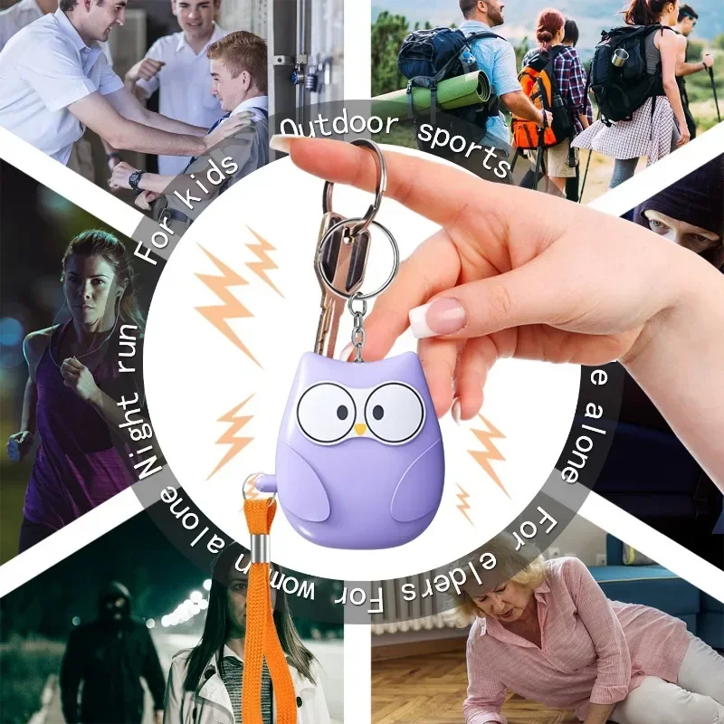 Личная сигнализация самооборон – обзор и цена Personal Alarm Keychain