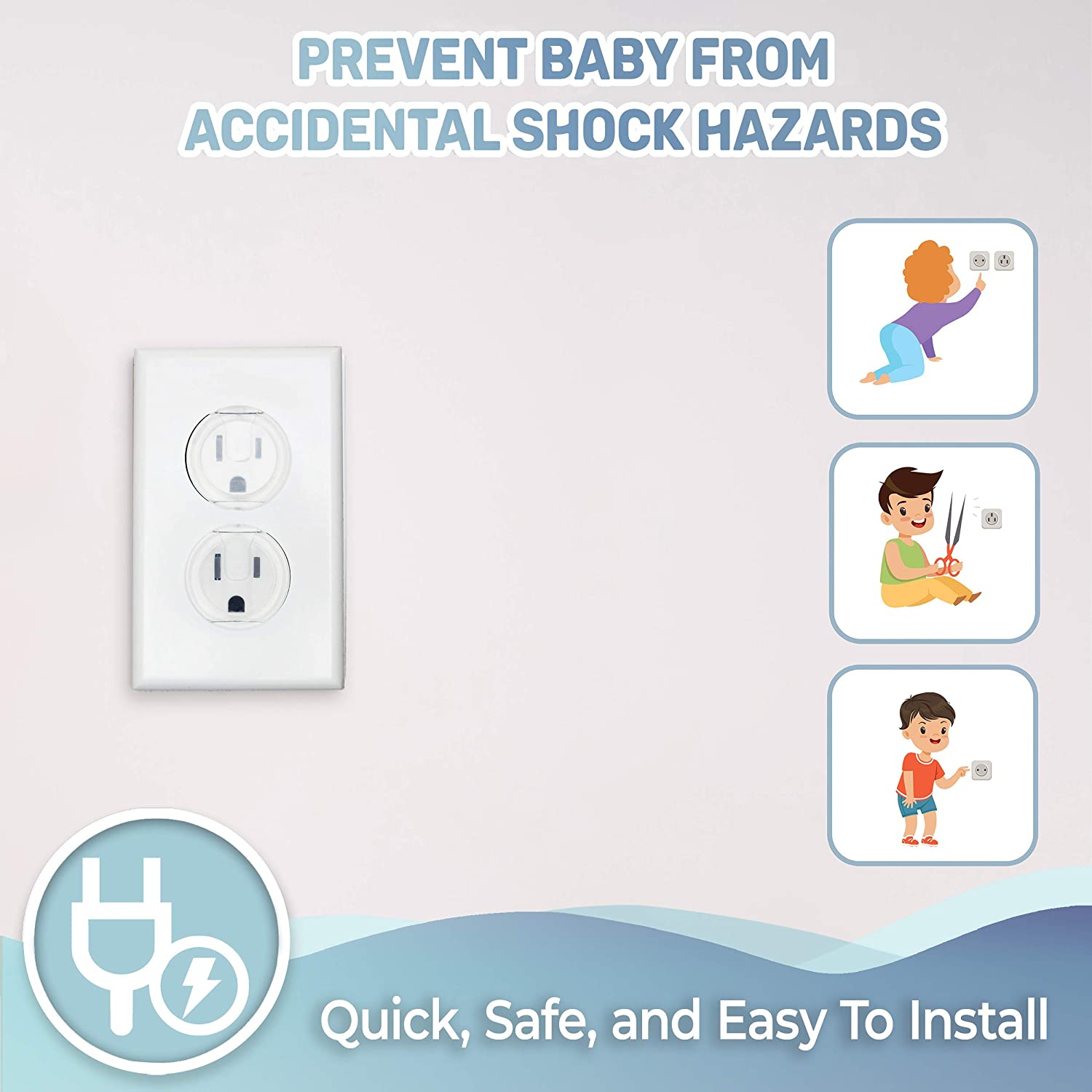 10 шт. крышки для розеток, аме – обзор и цена Outlet Cover Baby