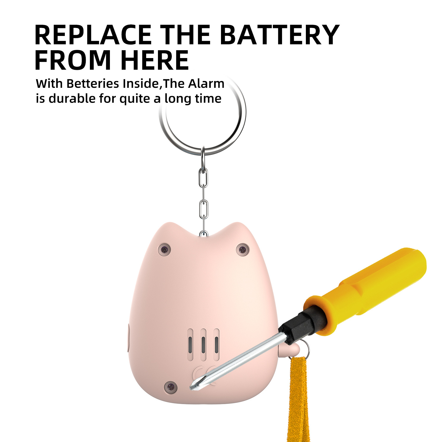 2025 Новая персональная сигнал – обзор и цена Personal Alarm Keychain