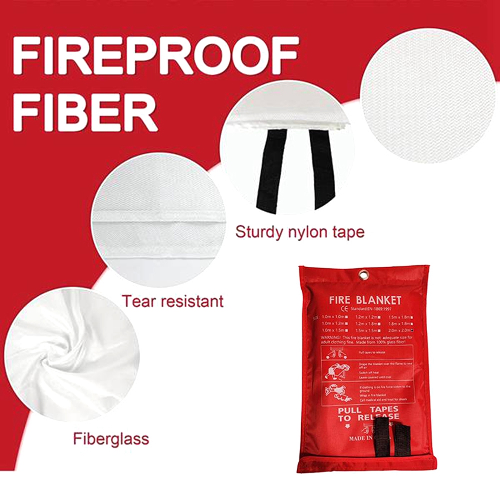 AED2-Экстренное противопожарно – обзор и цена Fire Blanket Kitchen