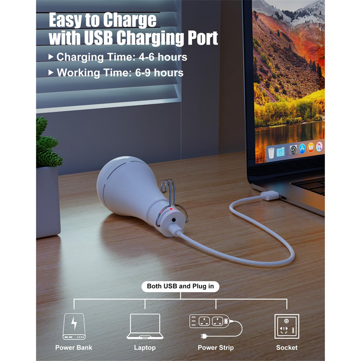 Перезаряжаемая USB-лампа ONCE, – обзор и цена Power Outage Light