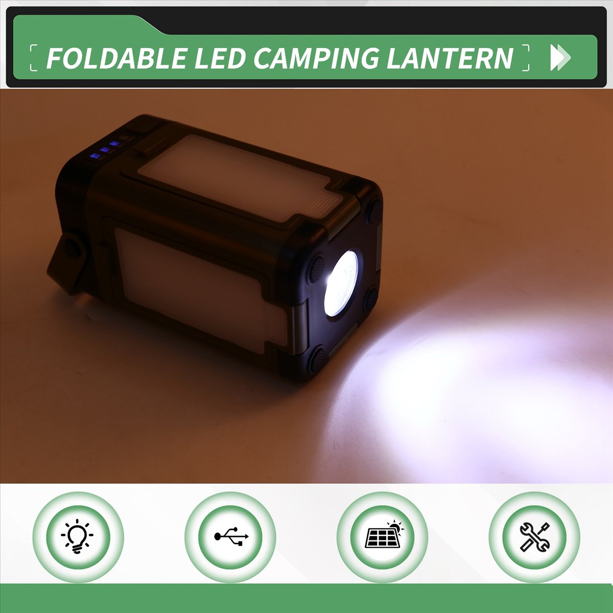 Складной светодиодный кемпинго – обзор и цена Power Outage Light