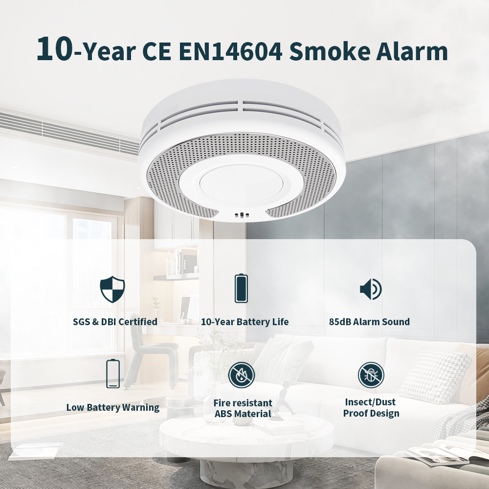 Автономная сигнализация дыма,  – обзор и цена Smoke Detector Interconnected