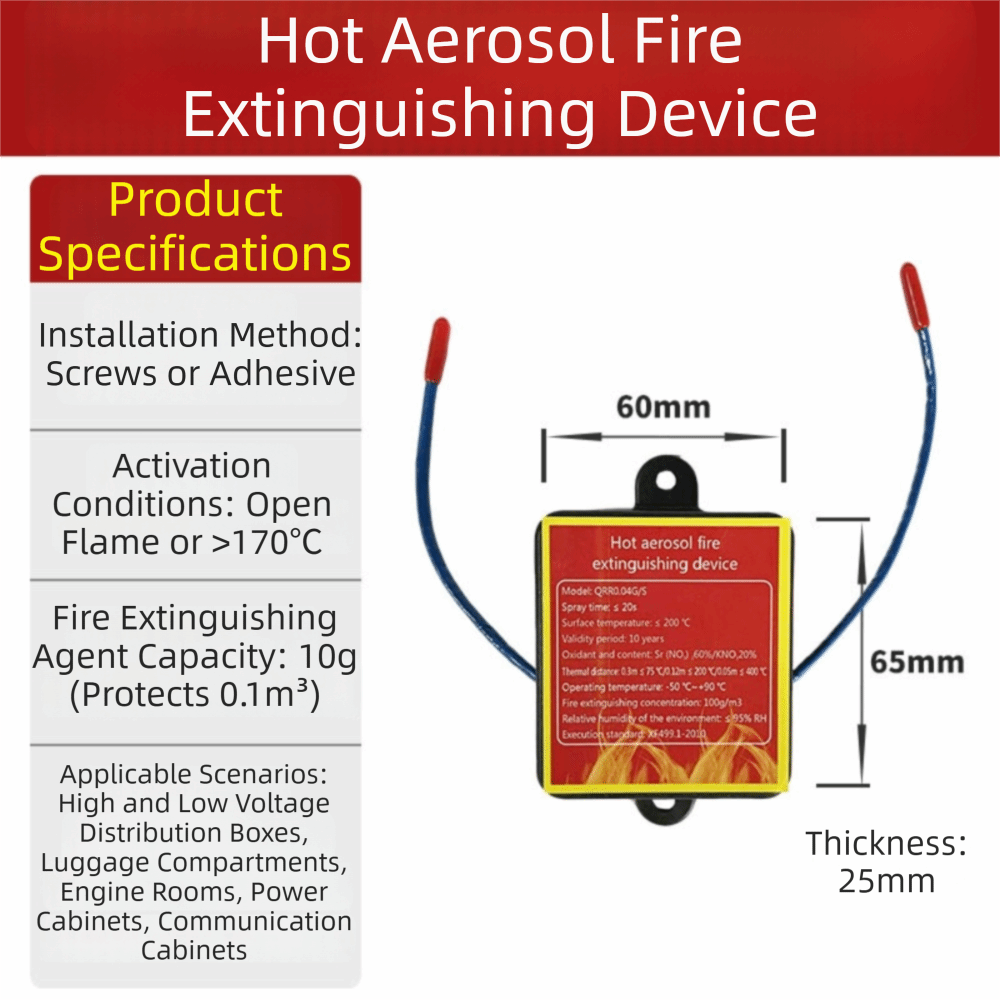 Устройство пожаротушения с дву – обзор и цена Fire Extinguisher Small
