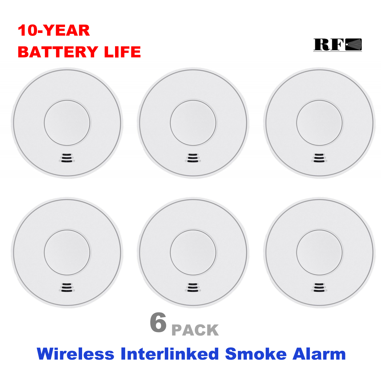Беспроводная взаимосвязанная д – обзор и цена Smoke Detector Interconnected