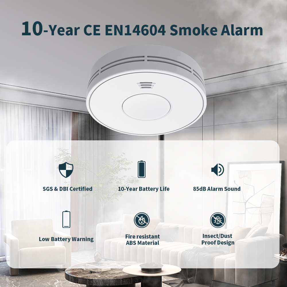 Беспроводная взаимосвязанная д – обзор и цена Smoke Detector Interconnected
