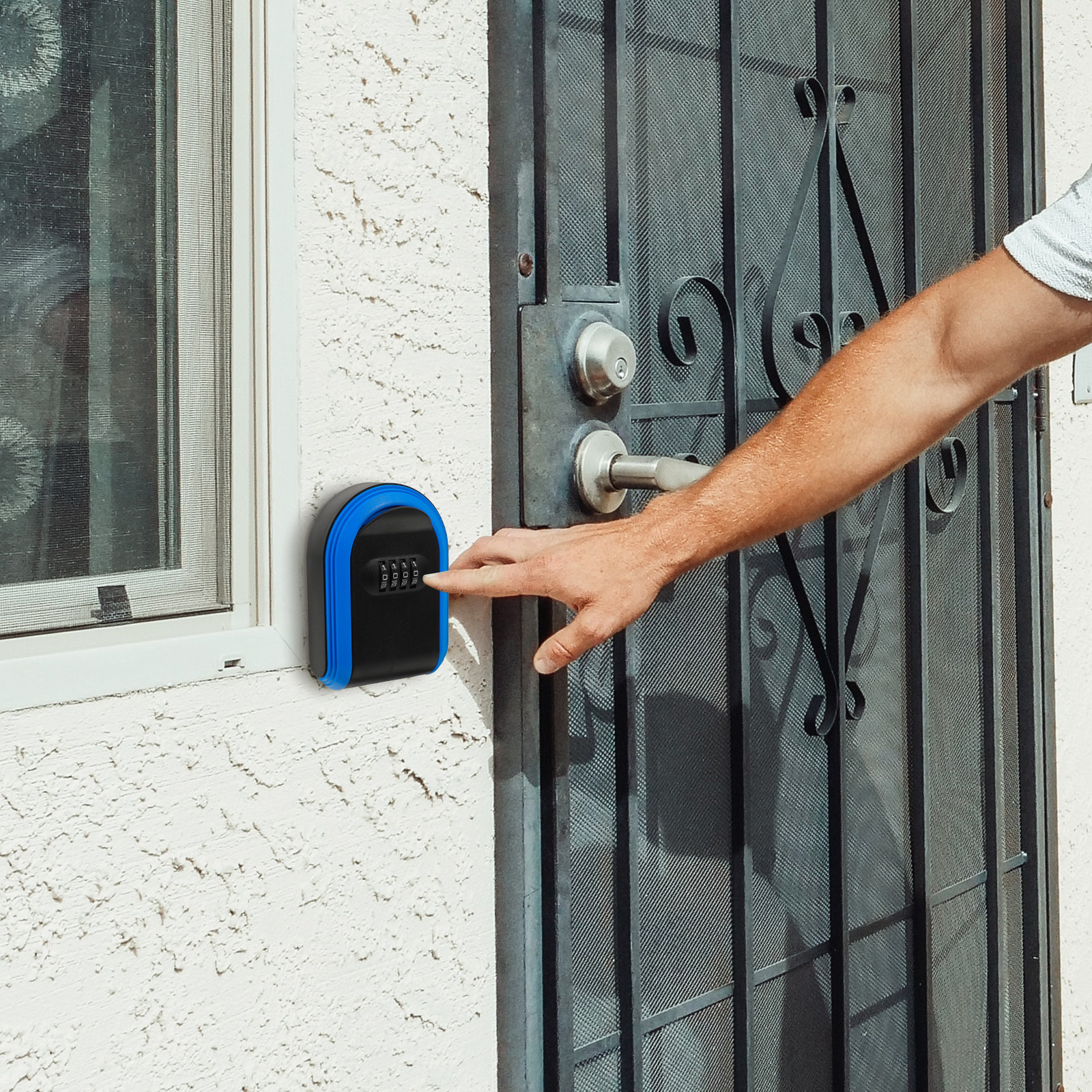 Настенный пластиковый сейф для – обзор и цена Lockbox Key Secure