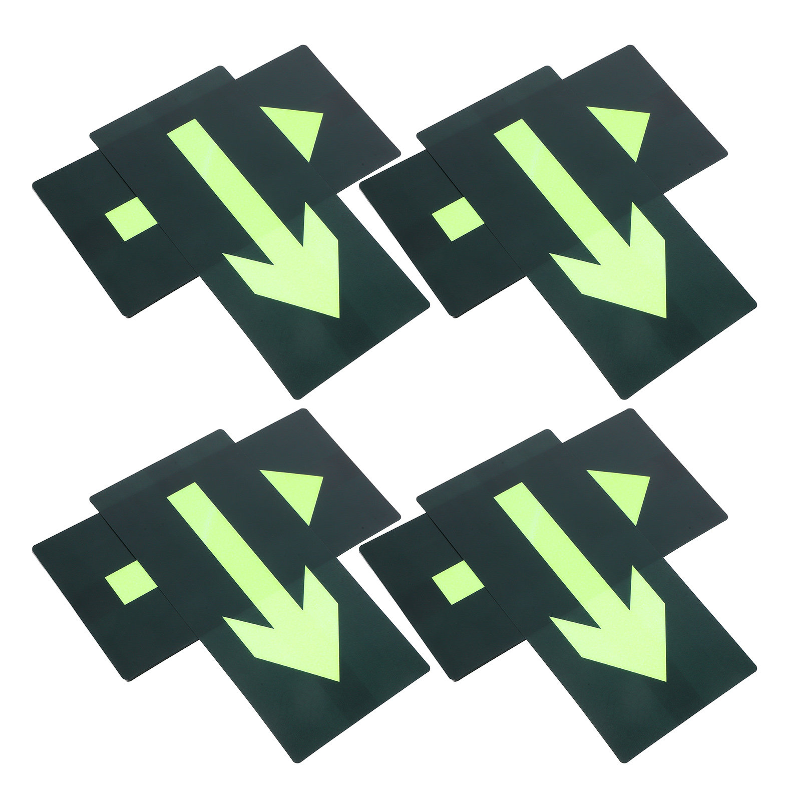 8 шт. светящиеся в темноте вод – обзор и цена Emergency Exit Sign