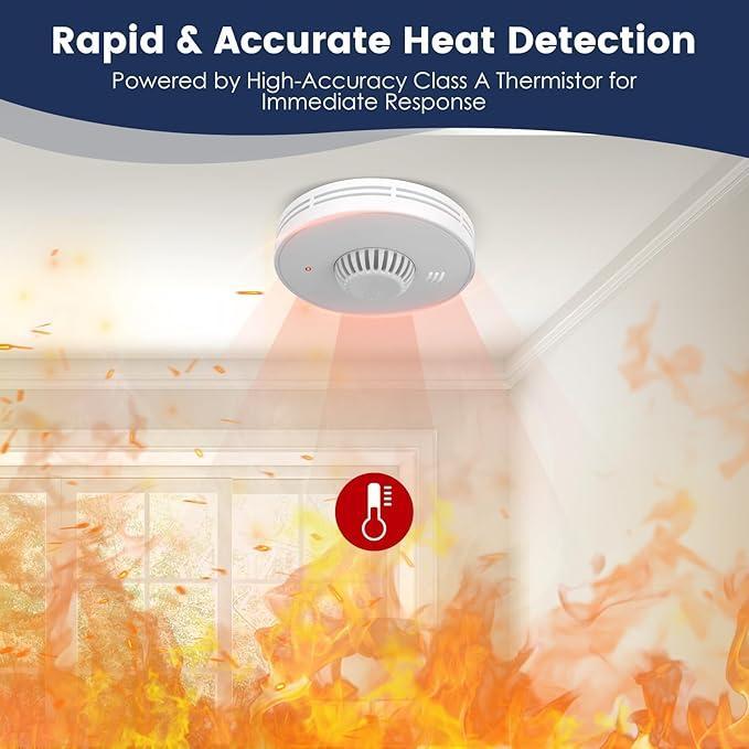 Беспроводная взаимосвязанная с – обзор и цена Smoke Detector Interconnected